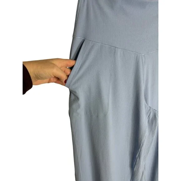 NWT OFFLINE By Aerie Real Me XTRA Ribbed High Waisted Trouser Blue-sz XL - Picture 4 of 12